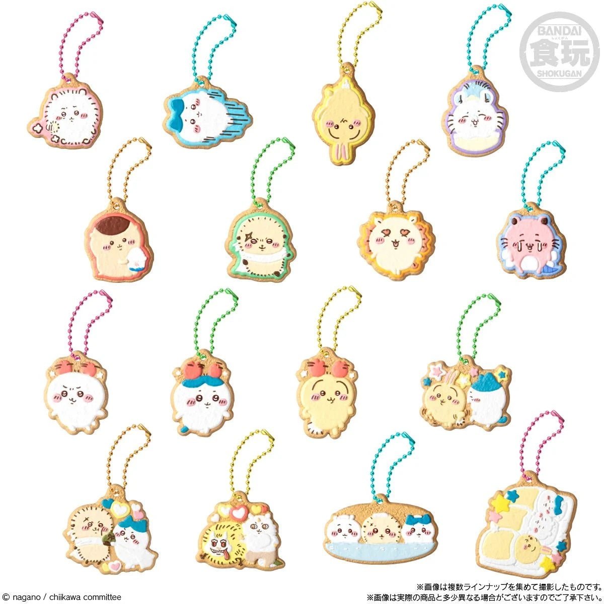 Bandai Candy Toy Chiikawa 曲奇膠牌吊飾 第3彈 - Microworks ACG